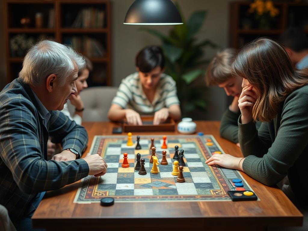 Настольные игры как способ провести время с семьёй. Управление конфликтами во время игры